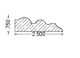 Millwork Profile|Root River Hardwoods|RR258