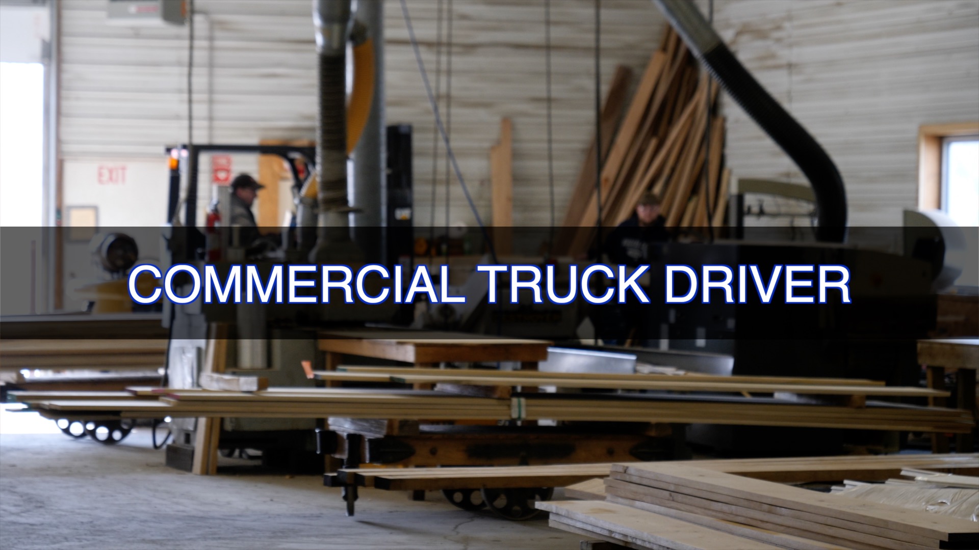 Job Opening|Commercial Truck Driver|Root River Hardwoods